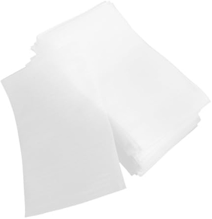 EXHUMKY 100 piezas Bolsas de Espuma Protectoras Unidades Acolchadas y Resistentes para Embalaje y Mudanza de Platos Tazas y Cristalería Frágil