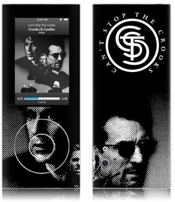 Musicskins Crooks & Castles - värme för Apple iPod Nano (femte generationen)