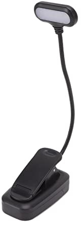 Luz de Noche para Libro Lámpara de Lectura LED Ahorro de Energía Protección Ocular Portátil para Apartamento para Oficina Camping para Lectura para Punto de Cruz para sofá para