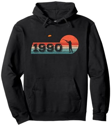 Jahrgang 1990 Tontauben Geburtstagsshirts Tontaubenschießen Pullover Hoodie