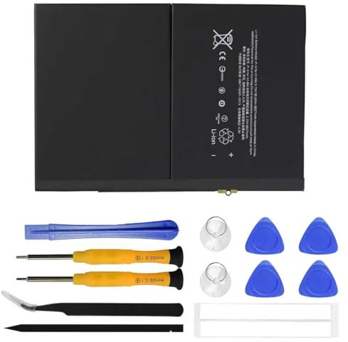 ERYNK A1484 Replacement Battery for iPad 5th 7th 8th 9th iPad A1474 A1475 A1476 A1822 A1823 A1893 A1954 A2197 A2200 A2198 Replacement Battery with Tool Kit