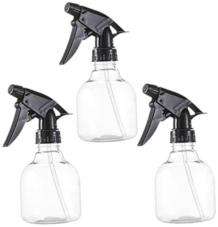 WOFASHPURET 3Pezzi Bottiglie Spray per Parrucchieri e Giardinaggio Riutilizzabili Materiale Resistente per Strumenti Lavaggio