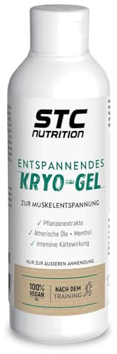 STC NUTRITION - Gel Cryo Défatigant - Apaise muscles & articulations - Arnica + huiles essentielles - Sans paraben - Flacon 150ml