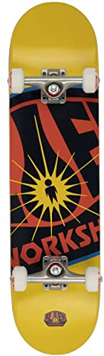 Alien Workshop Og Logo Complete Kids Skateboard 7.75 inch Yellow