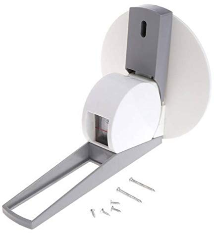 Stadiometer, 0–2,2 m, Wandmontage, professionelles, präzises Maßband, Wachstumslineal, ideal für Kliniken, Zuhause, Erwachsene, Kinder (weiß + grau)