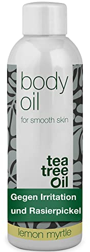 Australian Bodycare Body Oil 80ml | Tea Tree Oil + Lemon Myrtle | Improve the appearance of stretch marks, scars, orange peel skin (cellulite), pigment spots and Uneven Skin Tone