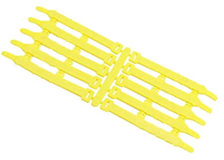 Taubenringe, Vogelfußringe, Hühnerbeinring, 50 Stück, verstellbar, 8–23 mm, Hühnerfußring, Hühnerstall, Geflügel-Identifizierungsringe, Futterzubehör, Rot, Einheitsgröße (Farbe: Rot, Größe: Einheitsgr