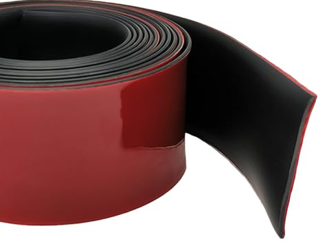 Modanatura per finestra larghezza 50 mm, listello piatto, listello profilato, listello di finitura, listello in plastica, listello decorativo, protezione bordi, protezione per parete, profilo di