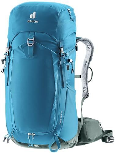 deuter Trail Pro 36 Klettersteig Wanderrucksack, wave-ivy, 36 L