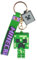 SSKHE PVC-Schlüsselanhänger aus weichem Gel, niedliche Rucksack-Dekorationen, Gamer-Geschenke, Partygeschenke, Rucksack-Anhänger, für Unisex-Kinder, grün, One size