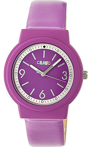 Crayo Vivid Strap Watch Fuchsia, CRACR4706, Fuchsia