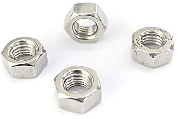 50 Stück M8 Sechskantmuttern DIN 934 - A2 Edelstahl - M 8 - V2A - Muttern (50, M8)