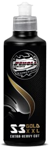 Scholl Concepts - Premium Polierpaste Auto S3 GOLD XXL Extra-Heavy-Cut 250g - Hochwertige Schleifpolitur zum Kratzer entfernen - Made in Germany