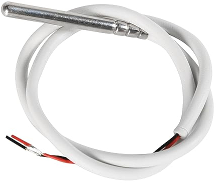 Jadeshay NTC-Thermistor 10K Thermistor-Temperatursensor Wasserdichter Temperatursensor Temperaturkontrollsonde 0,5 m