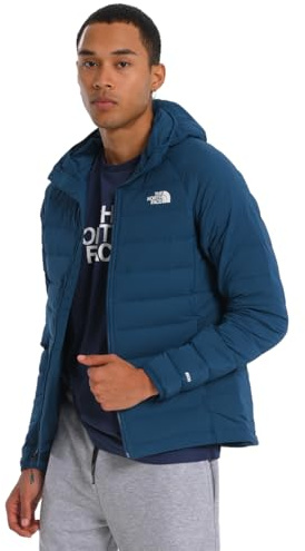 The North Face Belleview Stretch Hoodie Chaqueta de plumas para hombre Midnight Petrol S