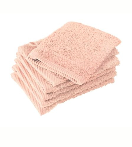 Toallita de la ropa de la carpa/Algodón 15 x 21 cm Todo multipacks/6 Pack Rose