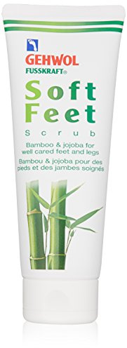 Gehwol Soft Feet Scrub Peeling Bamboo and Jojoba 125ml 4.4 oz by Gehwol
