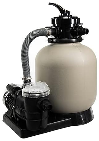 San Marco Filtro a Sabbia Gruppo Filtrante 10 M3/H con Pompa Motore da 0,52