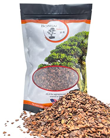 Pine Bark Nugget Fines | 2qt | ¼” Particle Size | Great for Bonsai, Succulents, Cactus, Orchids| The Bonsai Supply