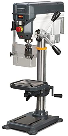 Optimum OPTIdrill DQ 3191080 - Taladro de columna (20 V, con transmisión por correa trapezoidal, 230 V) Blue