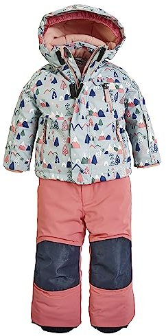 Killtec first instinct by killtec FISW 31 MNS ONPC Skioverall/Schneeanzug mit Kapuze, wasserdicht, stahlmint