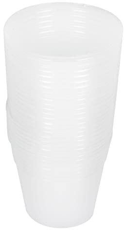 BESPORTBLE 36pezzi Tazza Per Vivaio Trasparente Di Plastica Leggera Contenitori Per Vivaio Adatti Per Piante Succulente Germinazione Talee e Trapianto Vassoio Inferiore Ventilazione Gradi Per