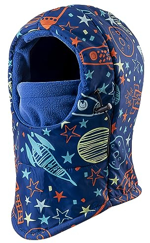 REDESS Winter Windproof Hat, Children Unisex Heavyweight Balaclava, Warm Fleece Ski Mask with Thick Face Cover