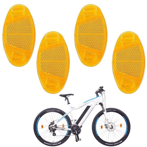 Speichenreflektoren Fahrrad - [4er Set],Reflektoren Fahrrad,Katzenaugen Fahrrad,Fahrrad Reflektoren,Katzenaugen Fahrrad Kinder,Speichen Katzenaugen,Reflektor Fahrrad Für Alle Gängigen Radgrößen