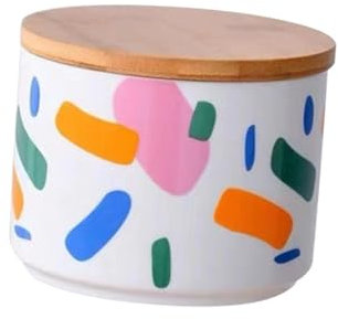 PAMINGONO Bote Sellado Para Alimentos Recipiente De Cerámica Para Almacenar Té Secos y Granos s