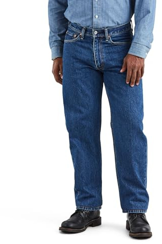 Levi's Men's 550 Relaxed Fit Jeans (Also Available in Big & Tall), Dark Stonewash, 36W x 32L