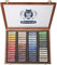 Schmincke – Pastell, Premium-Set mit Aquarellfarben, Holzkasten mit Pastellstiften, handgefertigte Pastelle, brillante, samtmatte, höchst lichtechte Farbtöne (60 Farben)