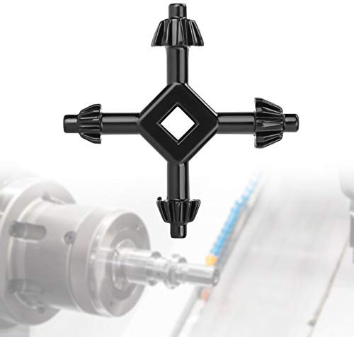 4 in 1 Drills Chuck Key, 4 Way Chuck Key Bosch Drill Key Pillar Drill Chuck Key Fit Hammer Drilling Tool with 4 Key Sizes, Suitable for Most Drills And Power Tools