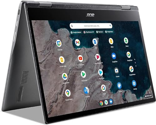 acer 2023 Touchscreen Chromebook Spin 513 Convertible Laptop, Octa-core Processor, 13.3 FHD IPS Touch Corning Gorilla Glass Display, 4GB LPDDR4X, 64GB eMMC, WiFi 5, Backlit Keyboard, Chrome OS