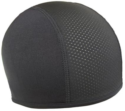 VALICLUD 3stücke Schnelltrocknende Fahrradhelm Liner Für Herren Atmungsaktive Und Bequeme Radmütze Für Outdoor-Sportarten Schwarz