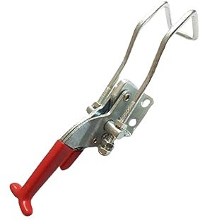 jojofuny 1 Pc pince à bascule bureautique accessoires clips de fixation clip de fixation Verrouillage de casier door lock escroquer cravate LED pince à loquet à bascule sauterelle verticale