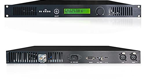 FM Broadcast Transmitter 50W for Church, Long Range Professional Low Power FM Radio Transmitter for Radio Station,Home