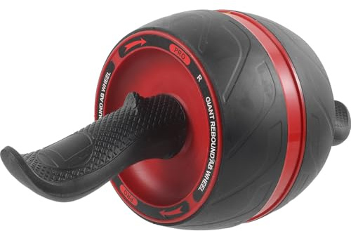 YARNOW Roue Abdominale à Rouleaux Antidérapante Taille Standard Matériau Solide Roue de Fitness Portable pour Exercices Abdominaux Renforcement du Ventre Dos Adaptée Hommes et