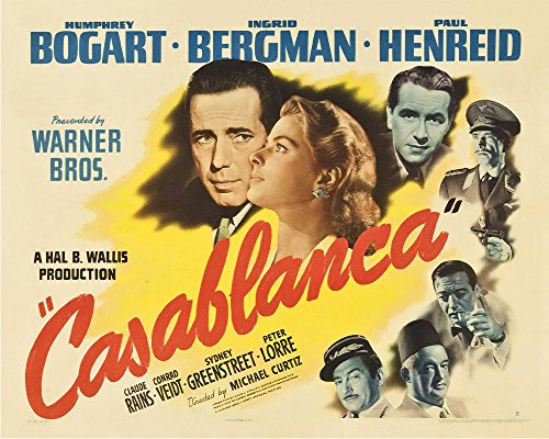 Chill Casablanca Movie Film 6x8inch METAL Wall Sign 6x8 inches Plaque Vintage Retro poster art picture print TS97