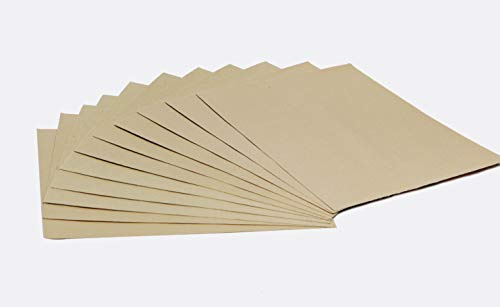 10 Assorted 3 X COARSE 4 X Medium 3 X FINE Painting Decoration Work Home GRIT Sandpaper Sheets Sanding Papers