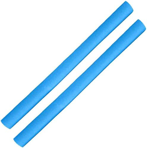 Pool Noodle, 2 Pack 2X59 Inches Pool Noodle Foam Tube, Solid Swimming Pool Noodle Accessories for Kids Adults (Blue)