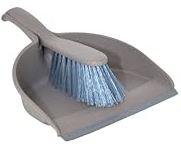 York Handfeger Und Schaufel Besen Und Kehrschaufel Set Kehrblech Kehrset Kehrgarnitur Putzset Hergestellt Aus Recycling Plastik Und Holzspänen ReSTART Taupe 23 x 33 x 10 cm