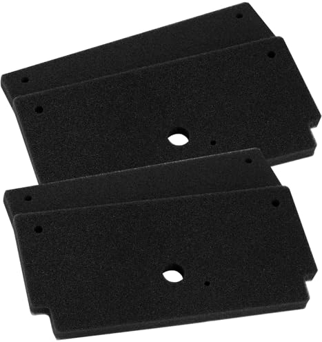 Pack of 4 12022801 Sponge Filter Dryer Filter Tumble Dryer Base Filter Foam Filter Sponge Filter Replacement for Bosch Siemens in Heat Pump Dryer