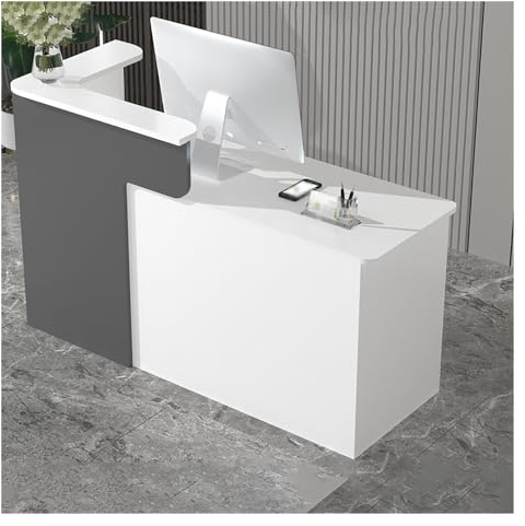 Empfangstheke, Rezeptionstheken, Empfangstresen, Verkaufstheke Mit Schublade, Rezeption Büromöbel, Rezeption Abschließbare Schubladen Und Schränke An Der Rezeption Klinik，Salon, Lobby (Color : Light