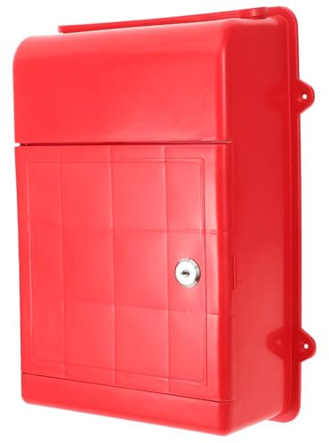 UKCOCO Boîtes Aux Lettres Murales Extérieures Verrouillables Décoratives pour L'extérieur -uni