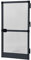 Fliegengitter Flügeltür Aluminium Anthrazit H 2150 x L 1000 mm