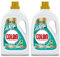 Colon Higiene - Detergente para Lavadora con Activos Higiénicos y Elimina Olores, Adecuado para Ropa Blanca y de Color, Formato Gel, 2 x 40 Dosis
