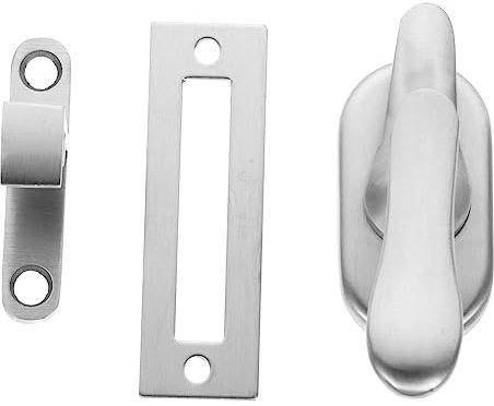 Gadpiparty Stainless Steel Deadbolt Latch Lock for Gate Door Security Lock for Shed Barn Window Door Catch Toggle Latch