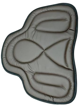 Sattelunterlage für - 300 g waschbare Reitsitzmatte, weich und atmungsaktiv, rutschfestes Design für verbessertes Fahrvergnügen | Bequeme Satteleinlage Equestre Wester