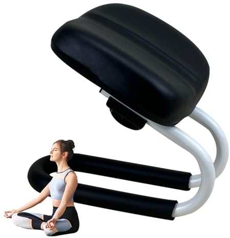 Meditationspall,Meditationspall Halkfri benärm Bänksits | Justerbar höjd Bärbar stol Meditationstillbehör Halkfri benärm Yogapall Bänksits Hemstudio för hemmayogastudiotillbehör