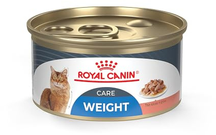 Royal Canin Feline Care Nutrition Weight Care Adult Thin Slices in Gravy Cat Food, 3 oz (Pack of 24)